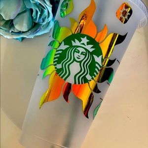 Customized 24oz reusable cold cups “tangle” + personalized name(optional)